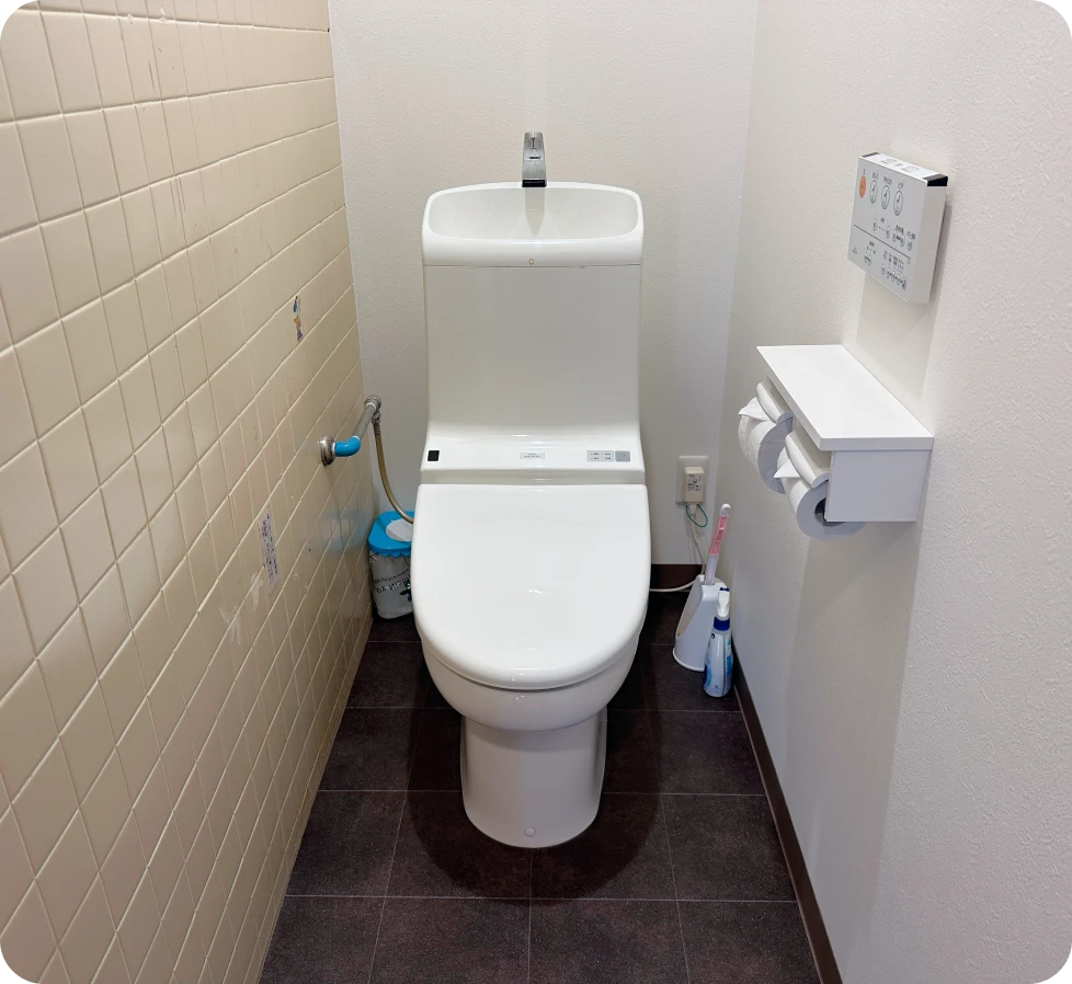 前田屋旅館の施設(お手洗い)